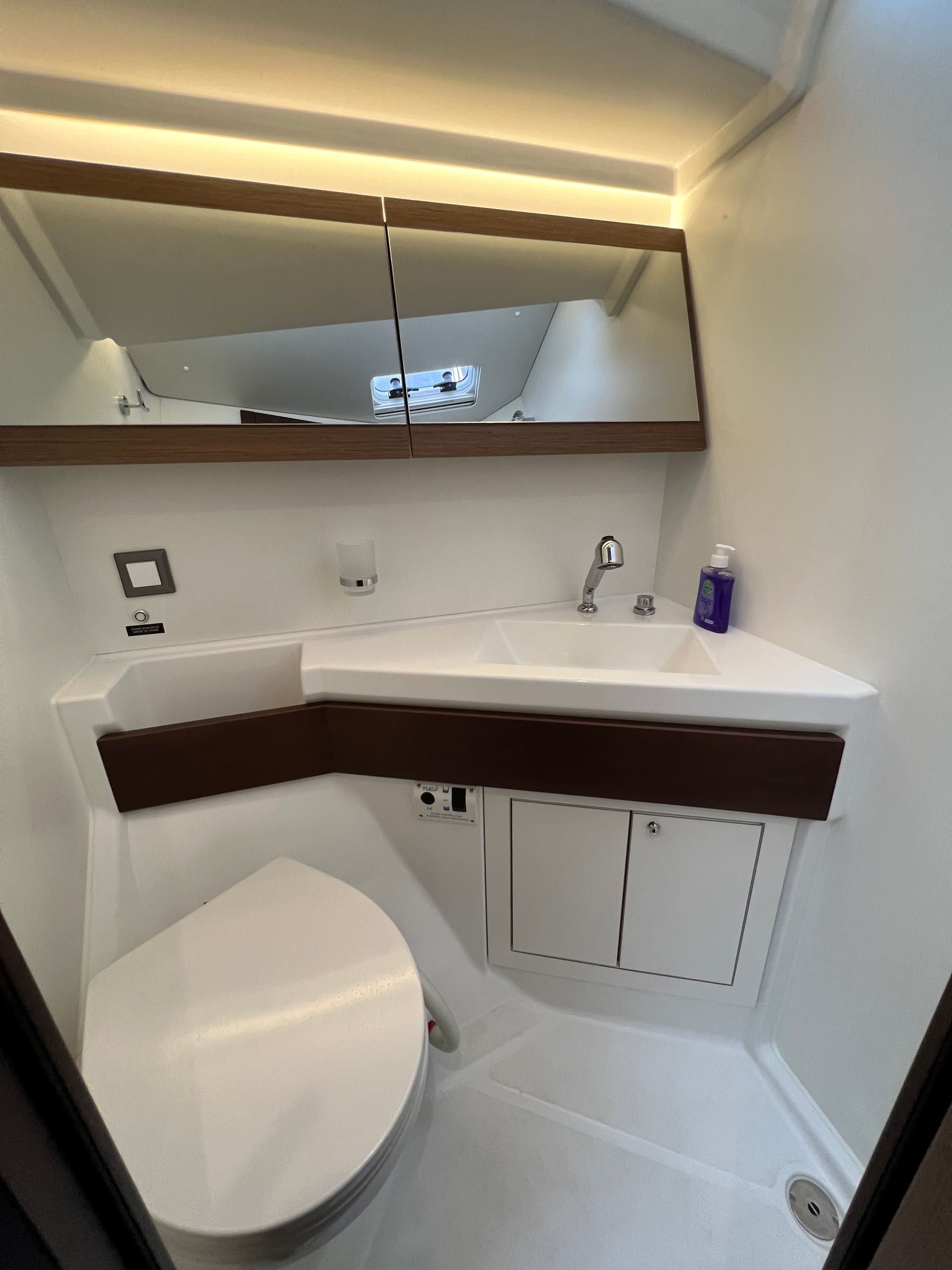 En-suite head with shower